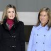 La princesse Letizia, avec la ministre de la Santé Ana Mato, inaugurait le 2 février 2012 le Forum contre le cancer "Pour une approche globale", à Madrid, dans les locaux du cabinet Garrigues, à 48 heures de la Journée mondiale contre le cancer.