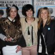 Annelise Hesme, Clotilde Hesme et Elodie Hesme à l'avant-première de  JC comme Jésus Christ , à Paris le 6 février 2012.