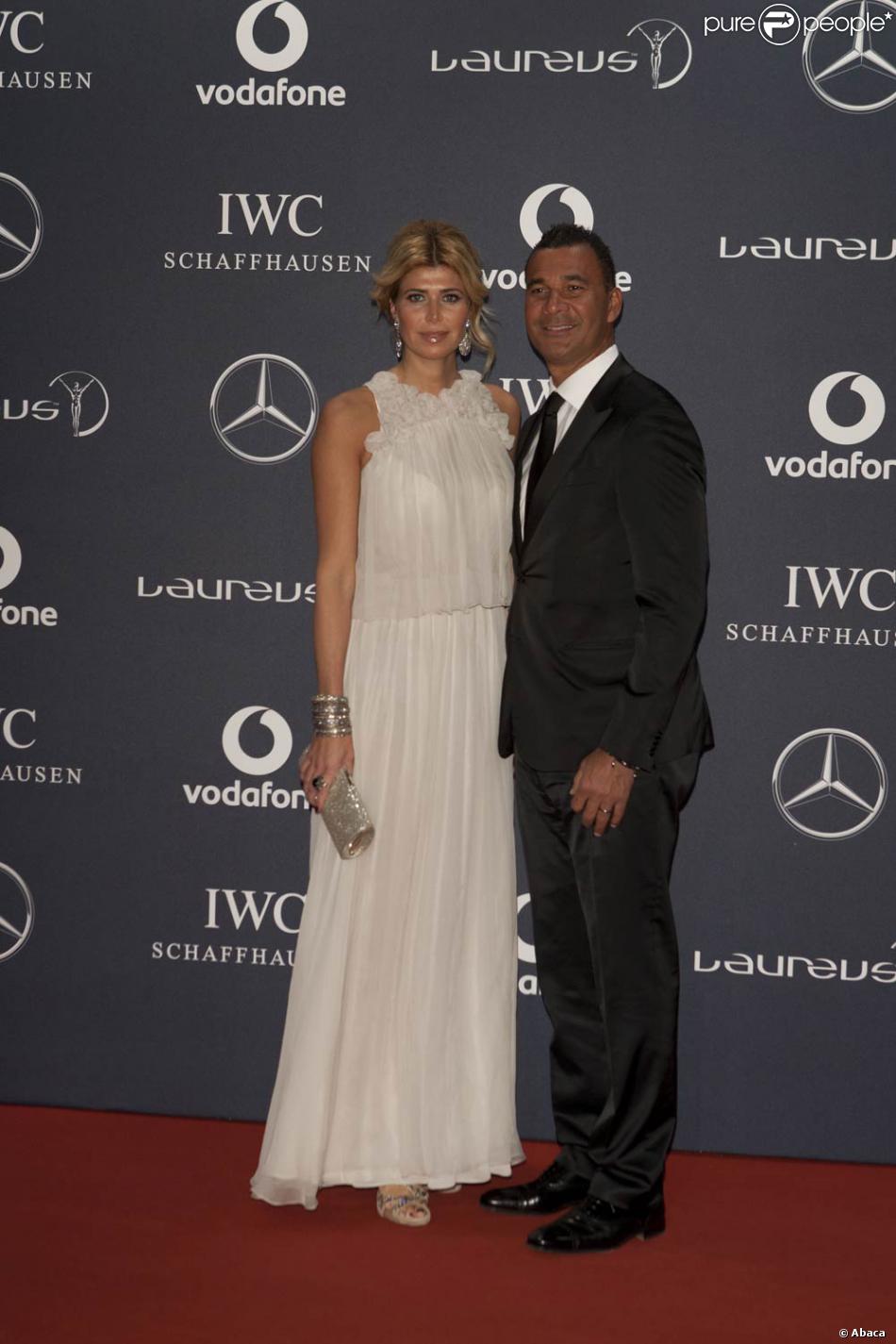 Ruud Gullit et sa femme Estelle