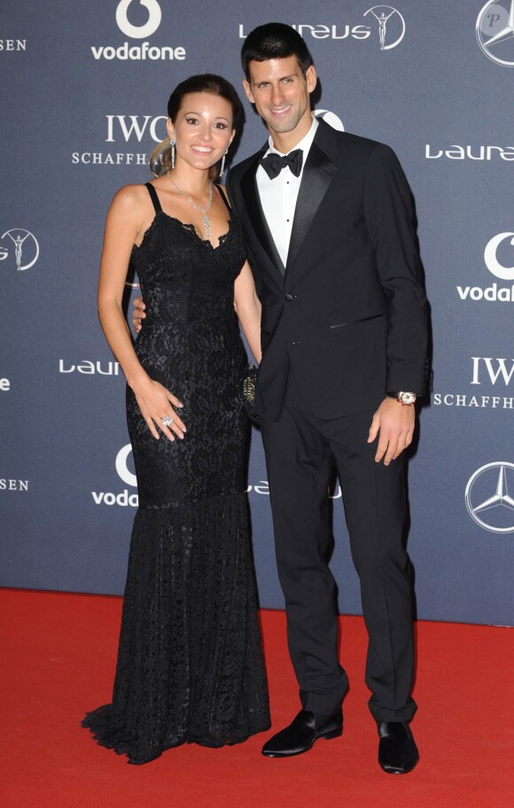 La cérémonie des Laureus World Sports Awards 2012, qui s'est déroulée le 6 février à Londres avec Clive Owen en maître de cérémonie, a notamment consacré Novak Djokovic Sportif de l'année, devant un parterre de légendes et de couples stars du sport.
