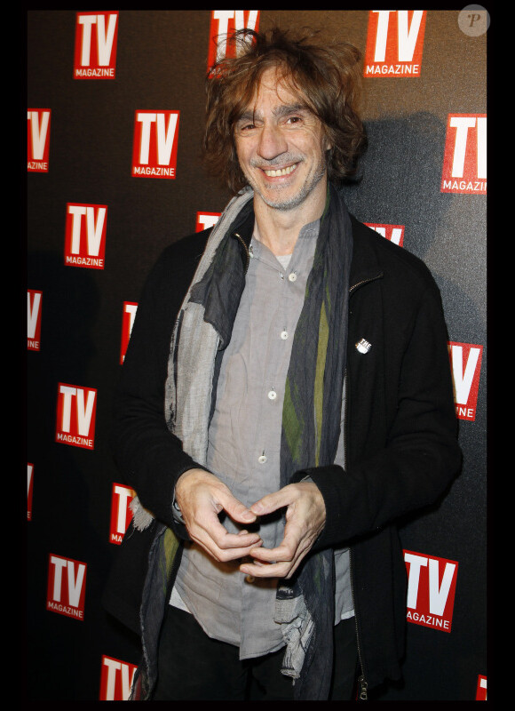 Louis Bertignac lors des 25 ans de TV Magazine au Plaza Athenée le 8 février 2012 à Paris