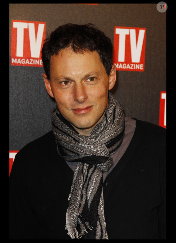 Marc-Olivier Fogiel lors des 25 ans de TV Magazine au Plaza Athenée le 8 février 2012 à Paris