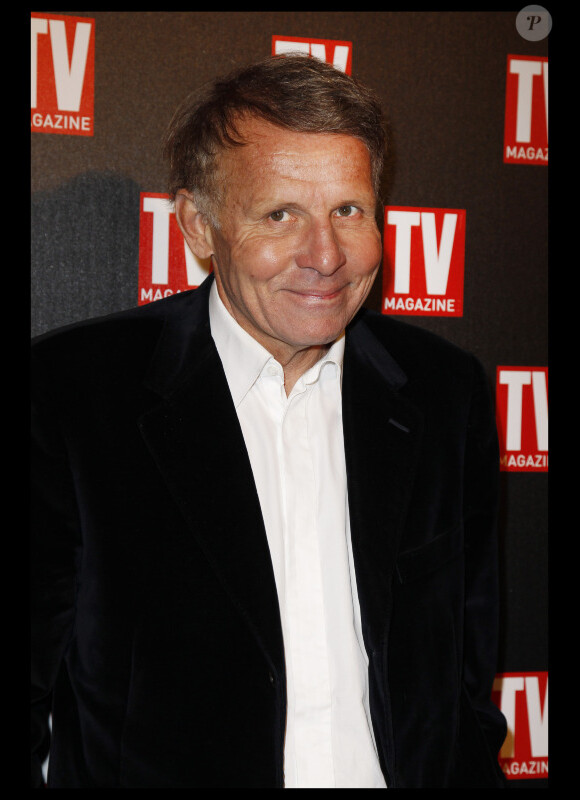 Patrick Poivre d'Arvor lors des 25 ans de TV Magazine au Plaza Athenée le 8 février 2012 à Paris