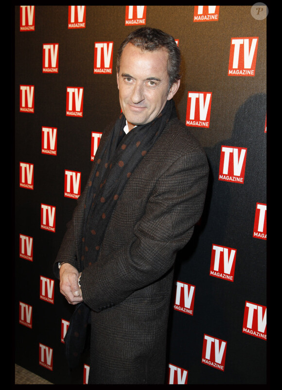 Christophe Dechavanne lors des 25 ans de TV Magazine au Plaza Athenée le 8 février 2012 à Paris