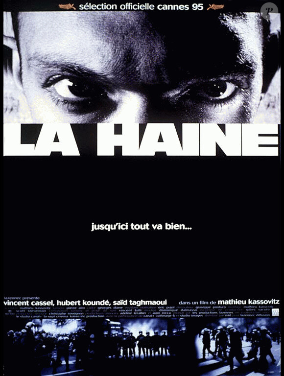 L'affiche de La Haine (1995)