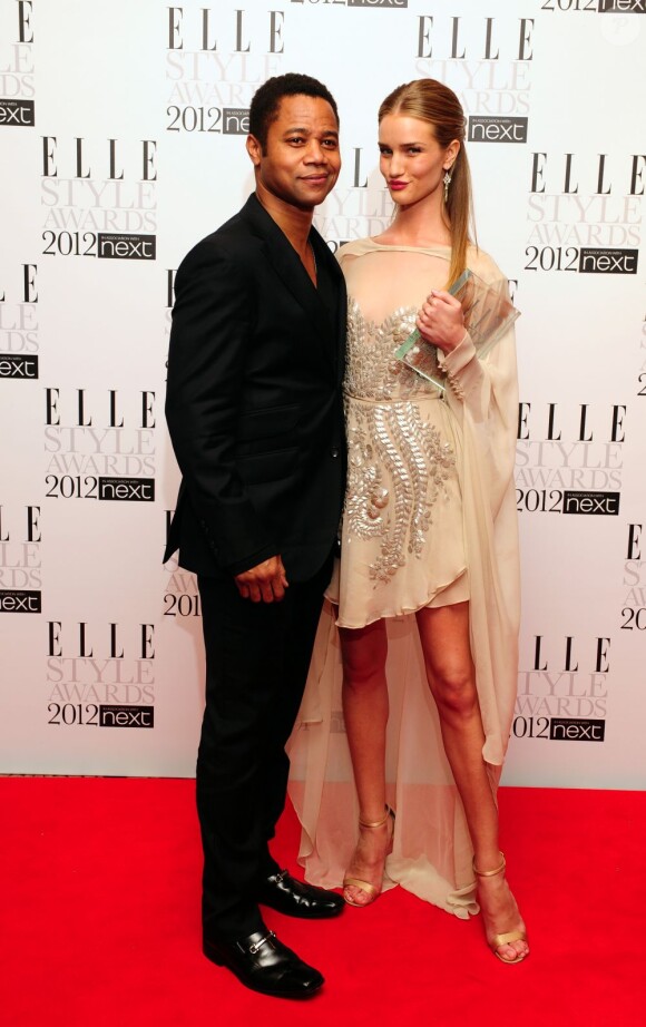 Dizzee Rascal and Florence Welch at The Elle Style Awards 2012