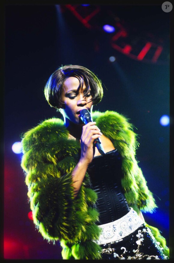 Whitney Houston à Anvers, le 25 septembre 1999.