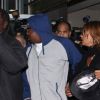 Bobby Brown, ex-mari de Whitney Houston, arrive à Los Angeles, le 12 février 2012.
