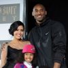 Kobe Bryant, sa femme Vanessa et ses enfants le 19 février 2011 à Los Angeles