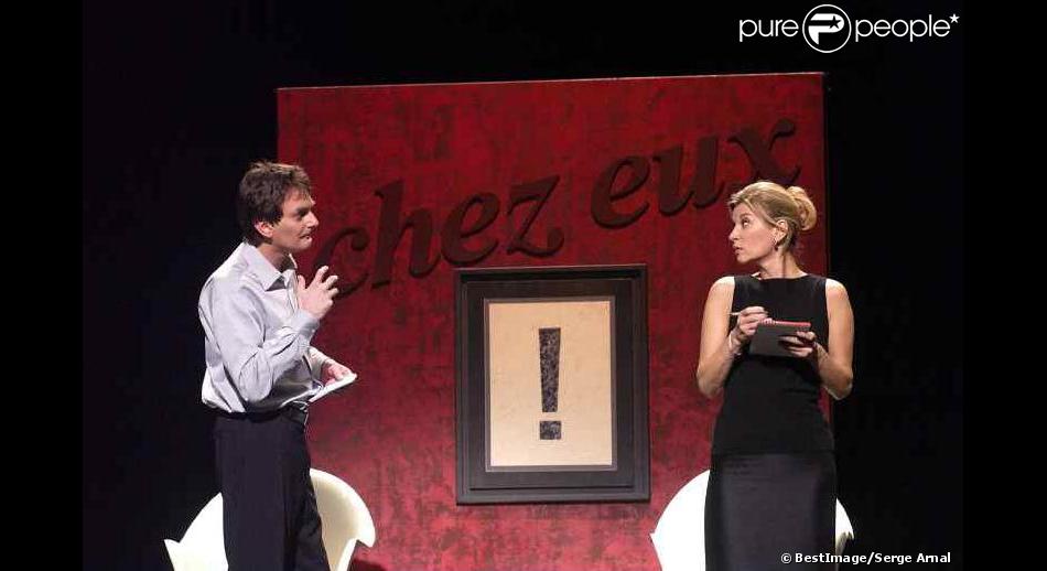 michele laroque  pierre palmade le  juin   paris purepeople