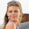 La sublime AnnaLynne McCord sur le tournage de 90210 à San Pedro, le 15 février 2012