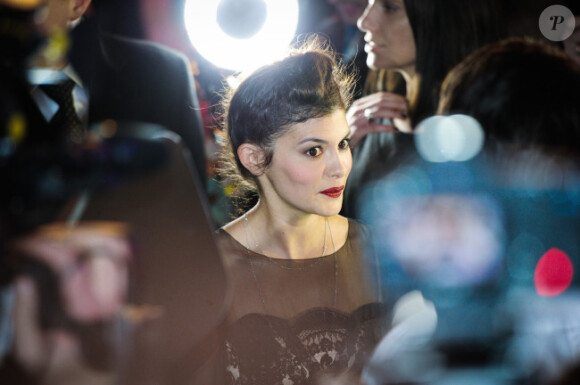 Audrey Tautou à Moscou le 16 février 2012 lors du d'excellence de la beauté de Marie Claire