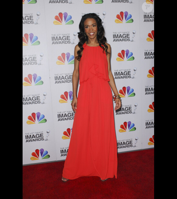 Michelle Williams à la soirée des NAACP Awards, à Los Angeles, le vendredi 17 février 2012.