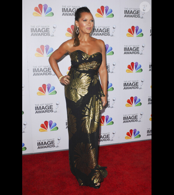 Vanessa Williams à la soirée des NAACP Awards, à Los Angeles, le vendredi 17 février 2012.
