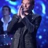 Johnny Hallyday en concert au NRJ Music Awards le 27 janvier 2012