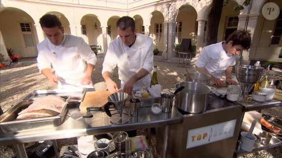 Norbert, Ruben et Denny dans Top Chef le 20 février 2012 sur M6