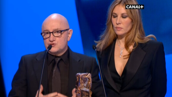 César 2012 : Michel Blanc reçoit le prix du meilleur second rôle masculin
