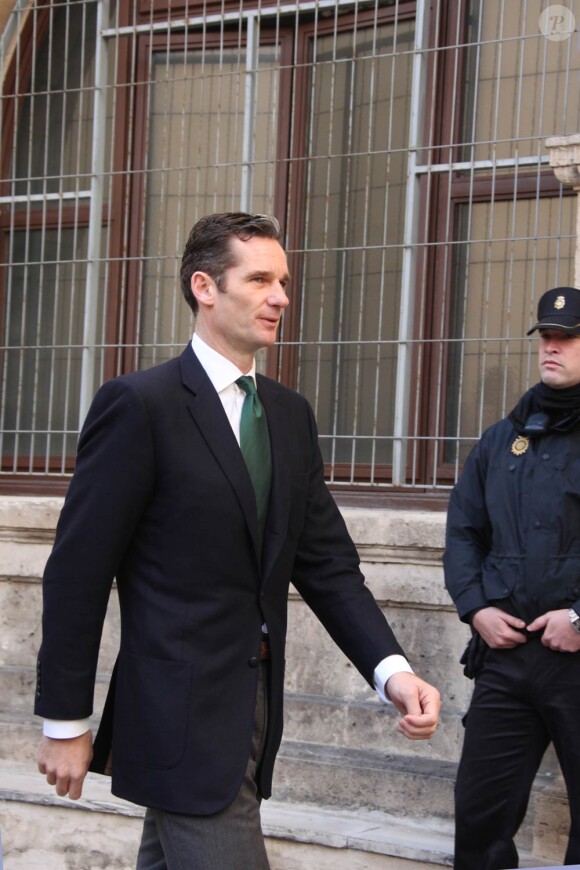 Après 9 heures d'audition samedi 25, Iñaki Urdangarin se présentait à nouveau au tribunal de Palma de Majorque le dimanche 26 février 2012 pour répondre aux questions du juge Castro sur le scandale Noos.
