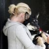 Katherine Heigl triste à l'idée de quitter ses chiens à Los Feliz, le 20 février 2012