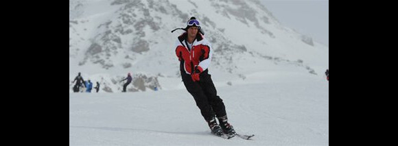 Vincent dans les Ch'tis au ski sur W9