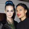 Katy Perry et Rosario Dawson à Paris le 5 mars pour le défilé Saint Laurent