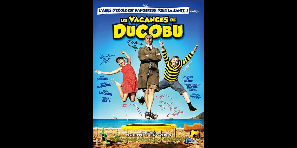 Photo : L'affiche du film Les Vacances du Ducobu - Purepeople