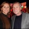 Yves Rénier et son épouse Karin lors du vernissage de l'exposition Saint-Tropez et les stars, le 8 mars 2012, au VIP Room, à Paris.