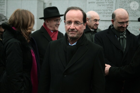François Hollande, en Pologne, en mars 2012.