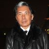 Kenzo Takada lors de la cérémonie de recueillement pour le premier anniversaire du tsunami japonais. Paris, le 11 mars 2012.