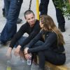 Jennifer Lopez ne quitte plus son homme, Casper Smart, sur le tournage de son nouveau clip. Mexique, le 13 mars 2012