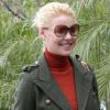 Katherine Heigl, souriante, est allée déjeuner chez P.F. Chang's avec sa mère Nancy. Woodland Hills, le 16 mars 2012.