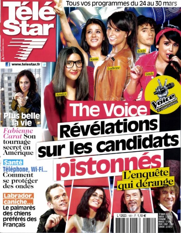 Télé Star (en kiosques le 19 mars 2012)