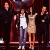 Les quatre coachs de The Voice (Jenifer, Louis Bertignac, Florent Pagny et Garou) chantent Rolling in the Deep