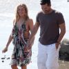LeAnn Rimes et Eddie Cibrian à la plage à Malibu le 7 mars 2012