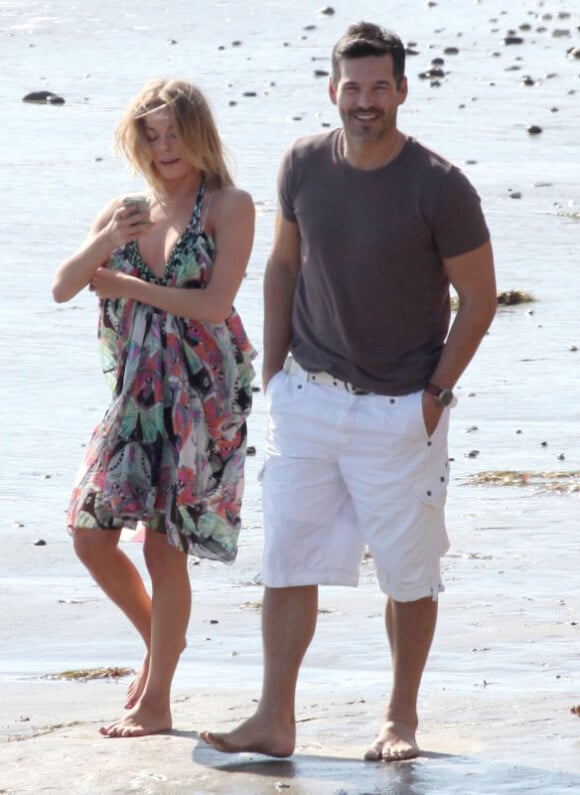 LeAnn Rimes et Eddie Cibrian à la plage à Malibu le 7 mars 2012