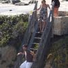 LeAnn Rimes et Eddie Cibrian descendent à la plage à Malibu le 7 mars 2012