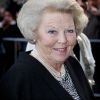 La reine Beatrix des Pays-Bas lors du 25e anniversaire du Comité national des 4 et 5 mai, le 27 mars 2012.
