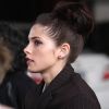 Ashley Greene, sur le tournage de la série Americana, le vendredi 23 mars à New York.
