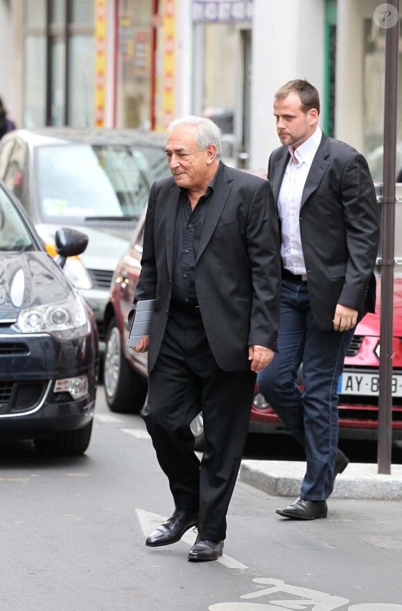 Dominique Strauss-Kahn à Paris, le 20 septembre 2011.