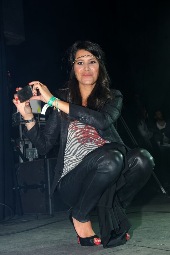 Karine Ferri lors de l'évènement Une Nuit à Makala, au Zénith de Lille le lundi 26 mars 2012