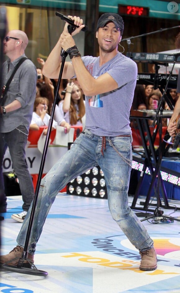 Enrique Iglesias à New York en août 2011.