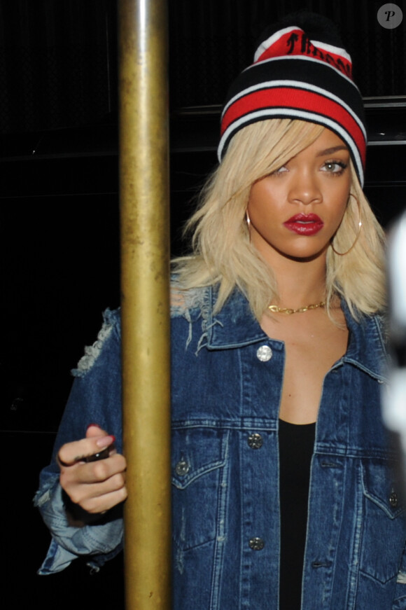 Rihanna le 13 mars 2012 à New York