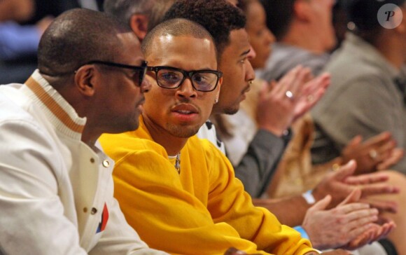 Chris Brown le 25 février 2012