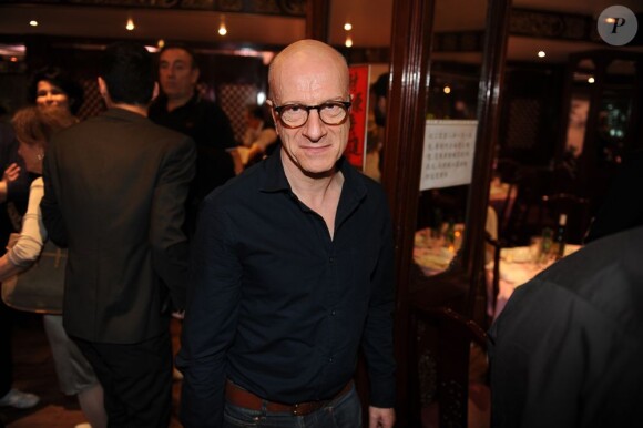 Laurent Spielvogel lors du dîner en l'honneur de Pierre et Gilles, et de la sortie du livre Autobiographie en photomatons, le 29 mars 2012 à Paris