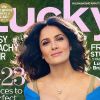 Salma Hayek en couverture du magazine Lucky - mai 2012