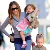 Sarah Jessica et ses filles jumelles Marion et Tabitha. New York le 30 mars 2012.