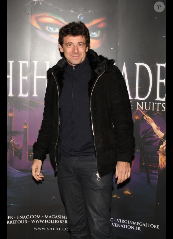 Patrick Bruel en décembre 2011 à Paris