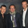 Antoine Baduel et Frédéric Lefebvre lors de la soirée des 20 ans de Radio FG au Grand Palais le 5 avril 2012 à Paris