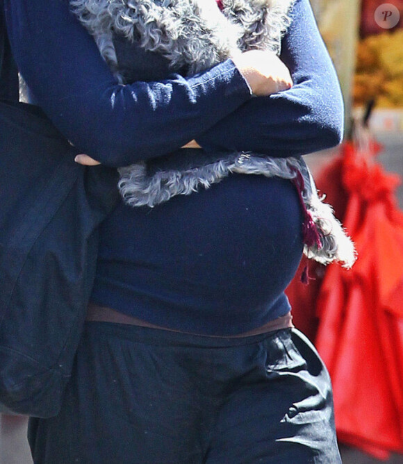 Maggie Gyllenhaal et son frère Jake se promènent dans les rues de New York, le 5 avril 2012.