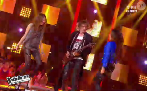 Louis Bertignac et ses talents dans The Voice, samedi 7 avril 2012 sur TF1